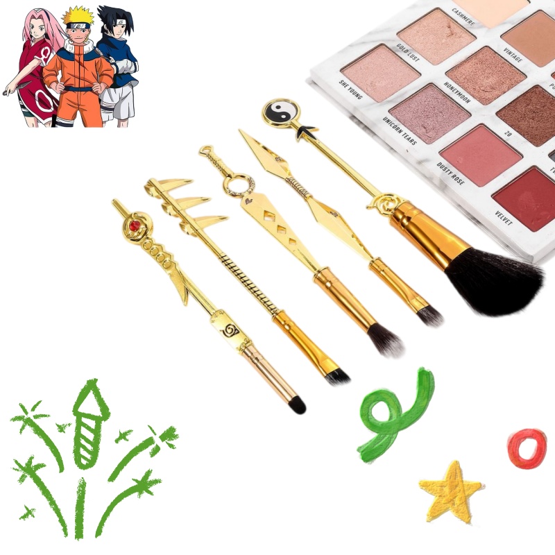 Naruto Anime Makyaj Fırçası 5  - Beauty No Makeup incelemesi ve fiyatı